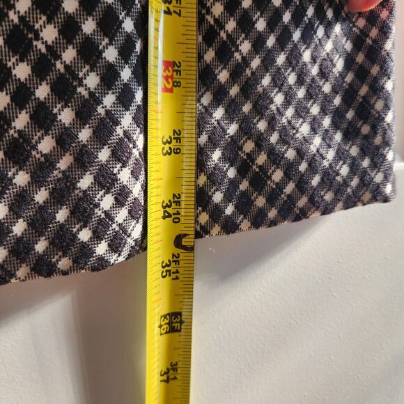 NWT SPANX Women’s M Ponte Jacquard Mini Dress Black And White Bodycon Stre - Picture 3 of 3